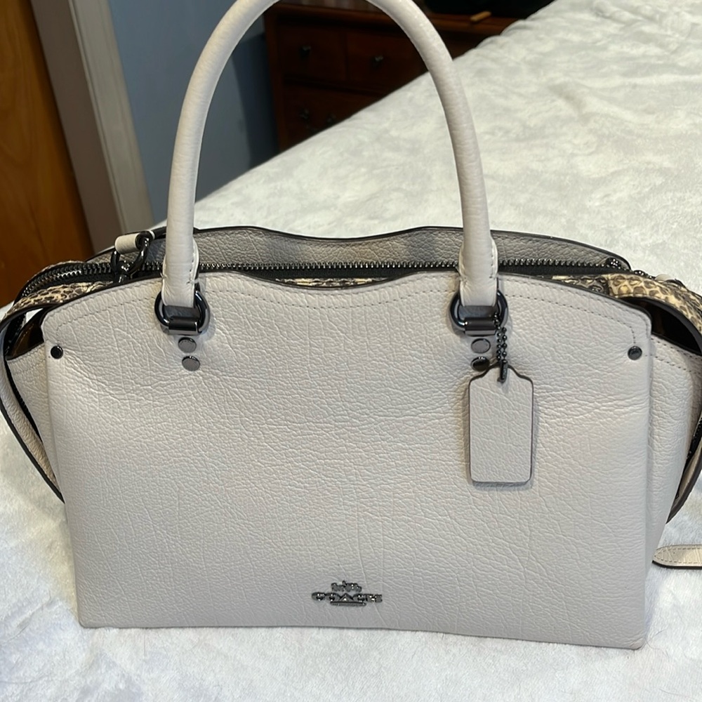 Cream Coach Purese